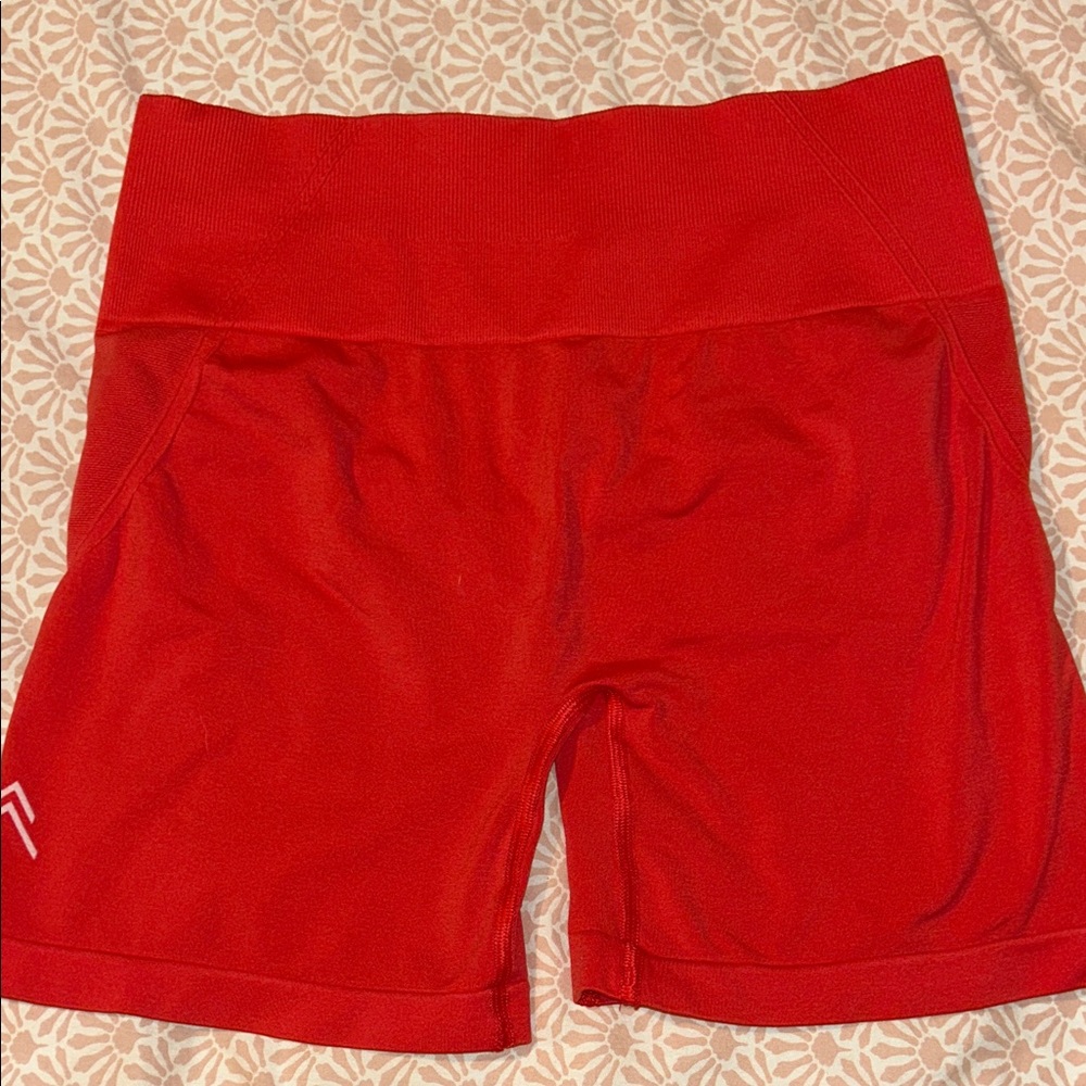 Oner Active Vibrant Red Athletic Shorts